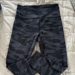 Athleta Black Camouflage Leggings